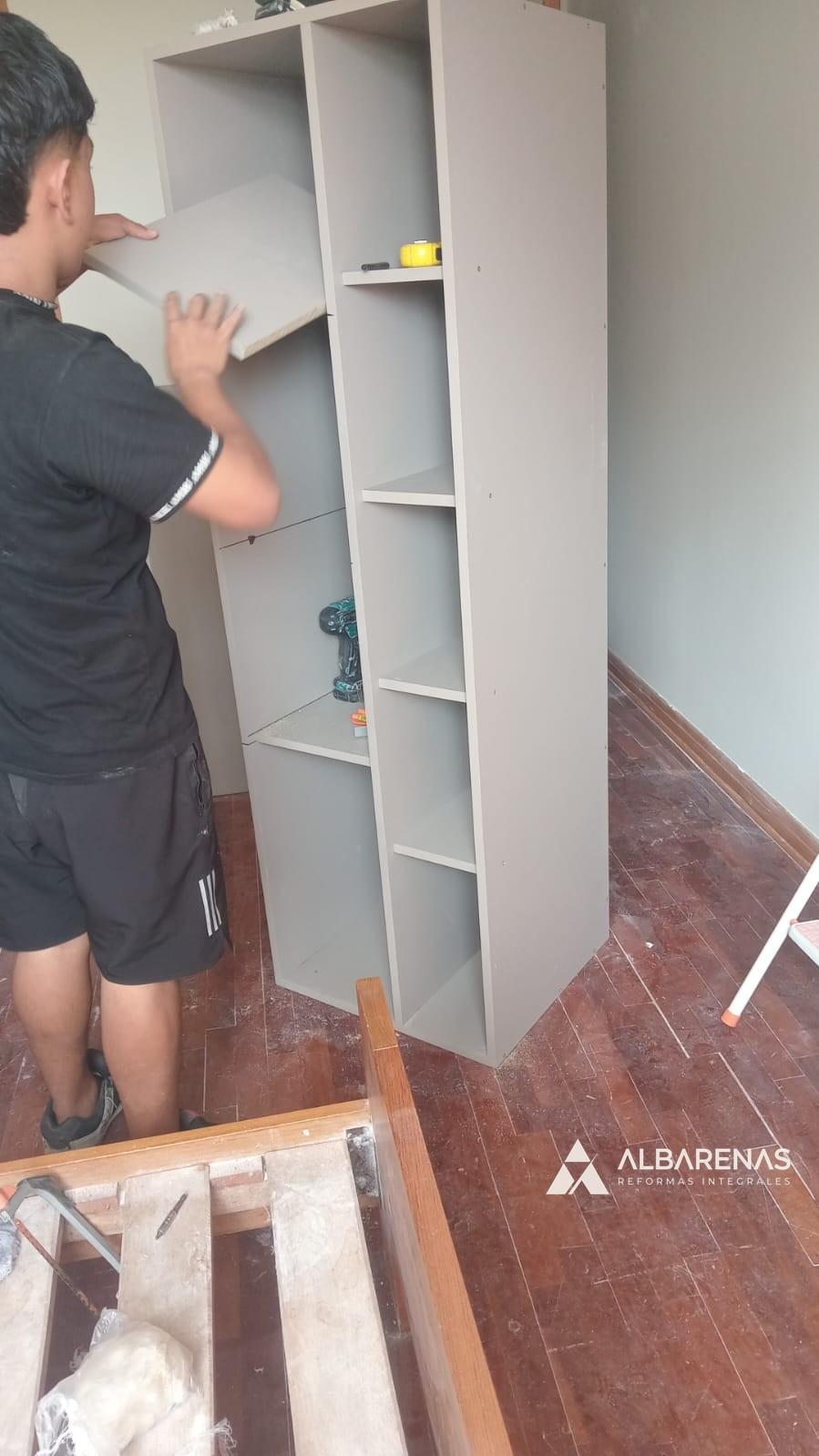 Placar · colocación de estante interior